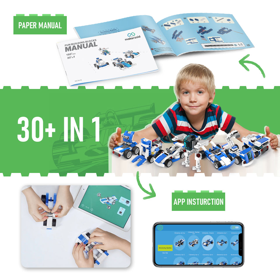 Fun Learning Bricks 30+ models