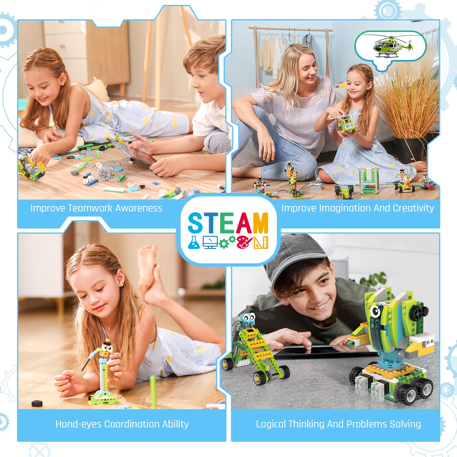 STEM Smart Robot 200+ Robots